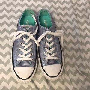 Blue/Pink/Purple Multicolor Lowtop Converse